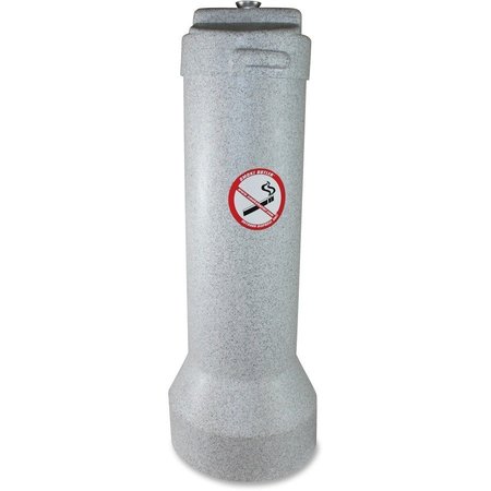 BUTLER Cig Disposal Unit, Outdoor, 9-1/2"Wx25-1/2"Lx9-1/2"H, GY/GE IMP44503